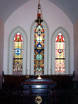 Inside St. Ann's Anglican